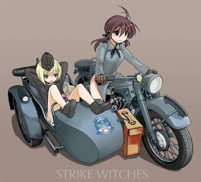 バルクホルンとハルトマン。 