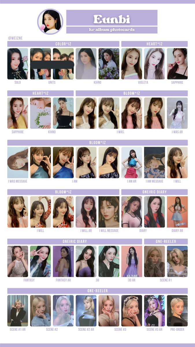 mhee_aiahkins's tweet photo. ic interest check wts lfb ph

iz*one eunbi &amp; chaeyeon quitting/decluttering sale
all kr album photocards except for color*iz unit pcs

- sold as set only
- can do tingi but will ship it to 1 person only
- 5,000 per set (free lsf)

pls help rt @IZONEMARKET_PH @IZONEMARKETPH ty! https://t.co/m139heSvVu