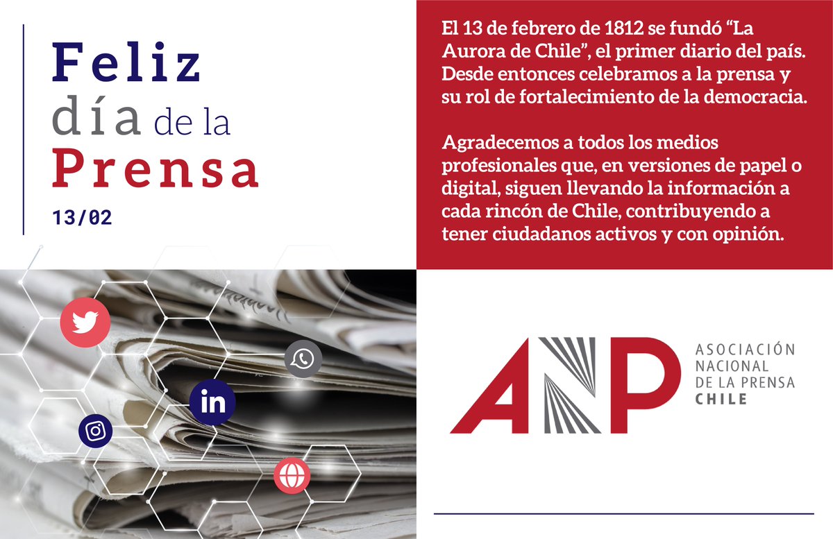 13 de febrero: Día de la Prensa