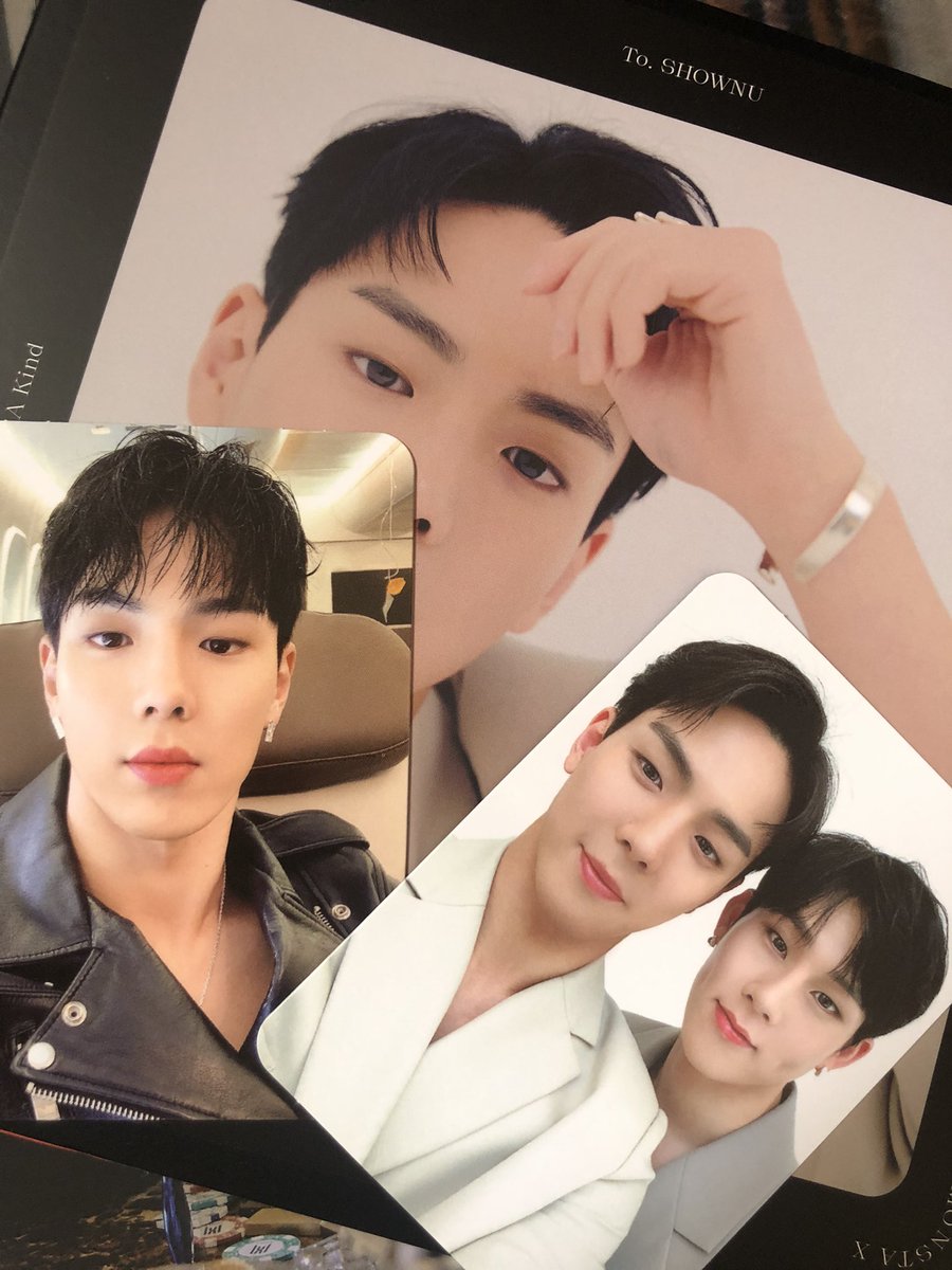_pokayemon's tweet photo. #pokkitrades 

wtt lft ph

monsta x one of a kind &amp; no limit inclusions

have: mostly shownu &amp; jooheon inclus (see pics)

want: minhyuk equivalents

baka gusto niyo po makipagpalit ng asawa HUHU pauuwin niyo po sakin si minhyuk ㅠㅠ

loc: mm
i prefer po sc0 ! https://t.co/SiuWZHYC3J