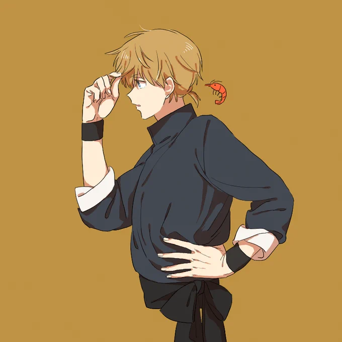 #絵クス絵画
エビのしっぽ 