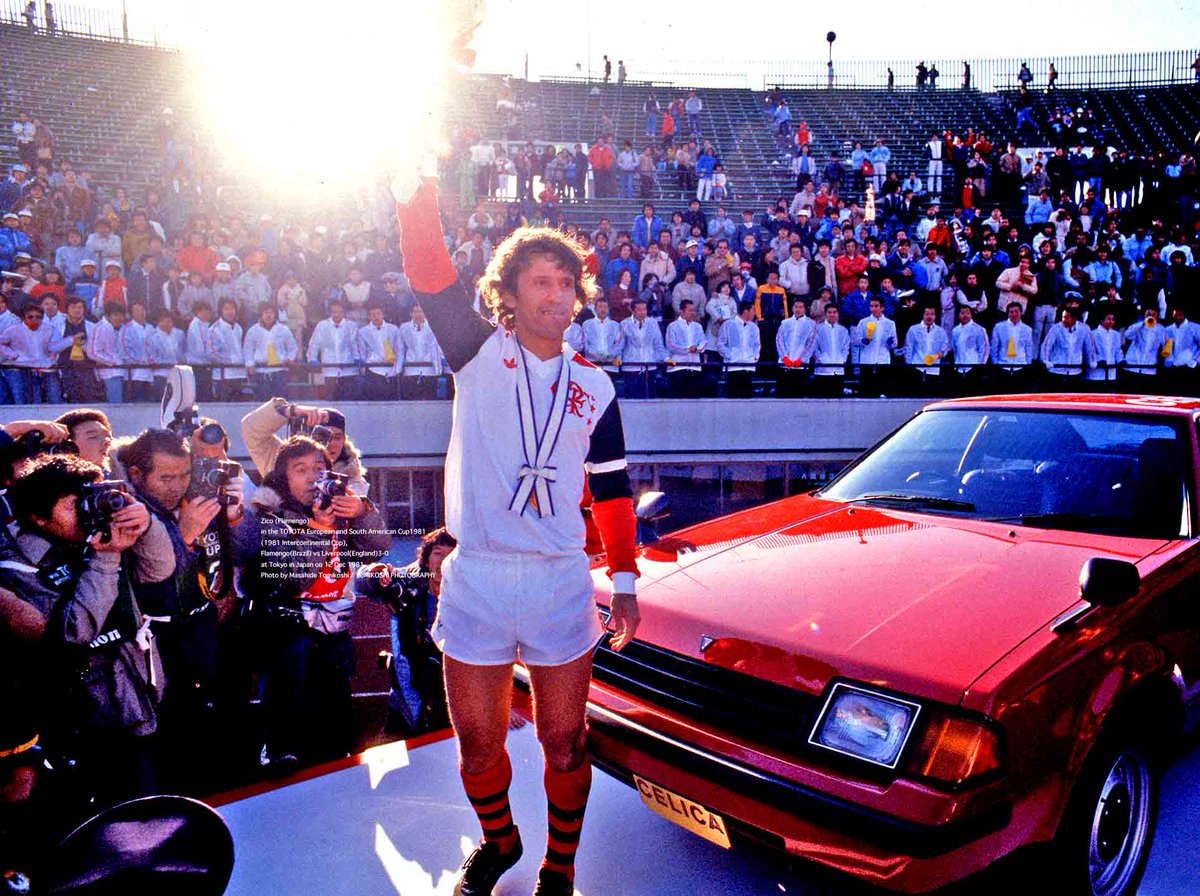 Zico (Flamengo) celica in the TOYOTA European and South American