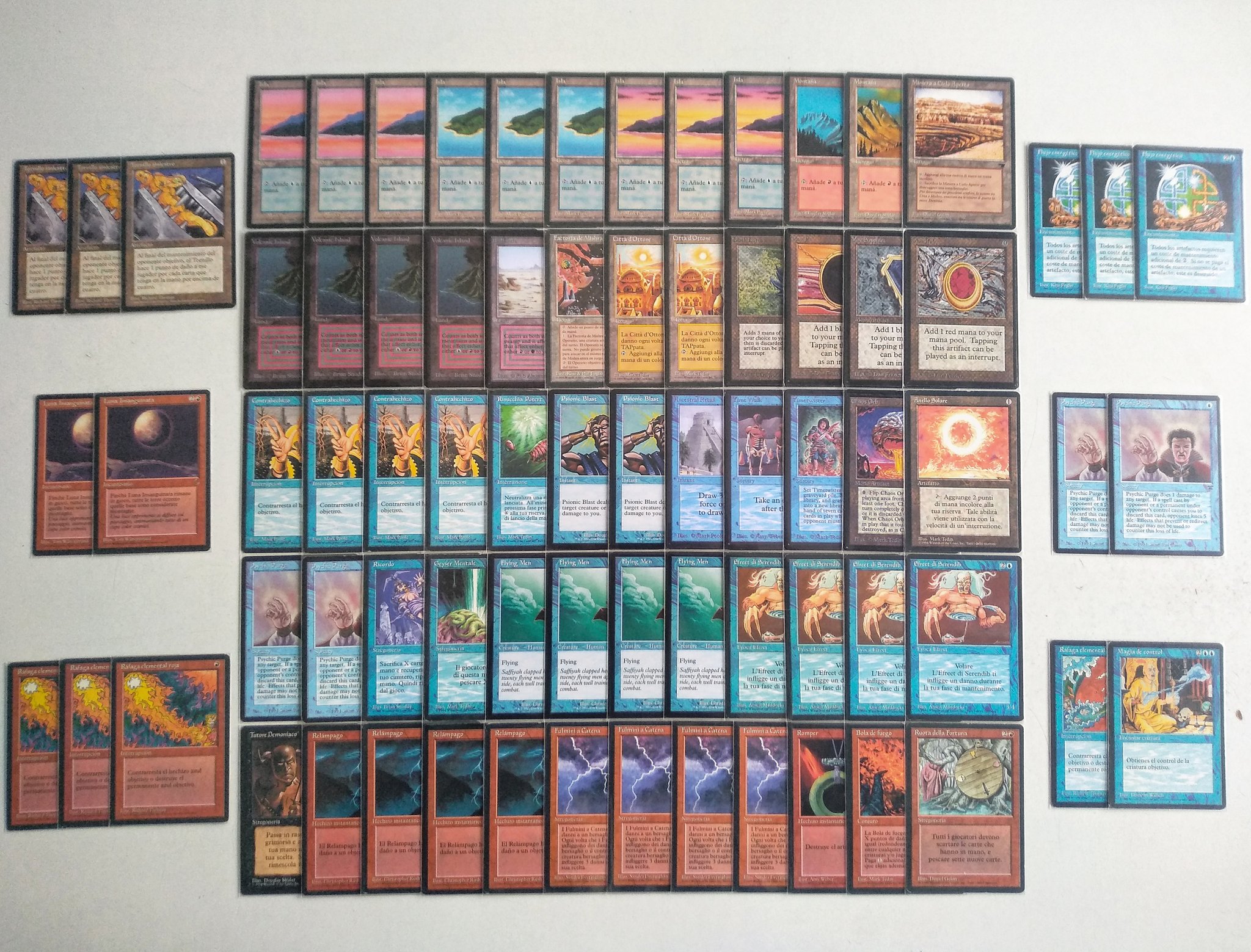 NorrathDecay on Twitter: "The beginning of the new yearly Old School league  starts! One purpose, every month I'll be playing a different deck. 1st  month - UR CounterBurn. Probably not the best