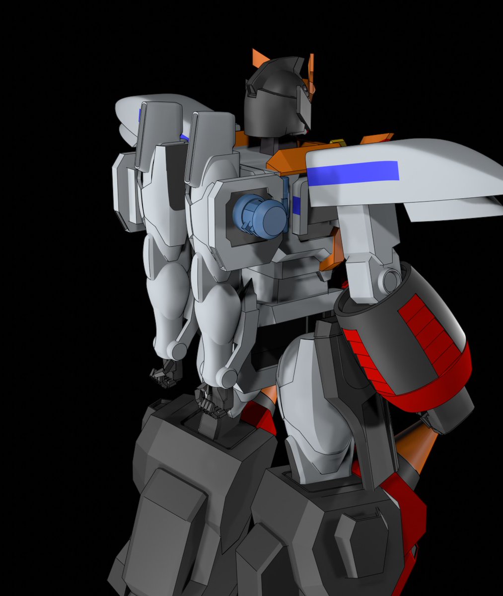 minitype00's tweet photo. blenderでガオガイガーをモデリング(11)
ガオガイガーの時はほとんど見えないガイガーの腕をモデリング、次はステルスガオー部分だけど大掛かりなモデリングになりそう。(^^;)

#3DCG 
#勇者王ガオガイガー
#blender https://t.co/V7Tp3TrLTf
