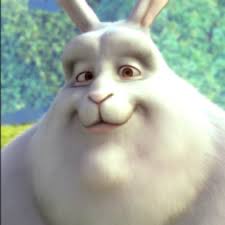 libr's tweet photo. Pensée pour les ingénieurs qui ont commencé par de la compression d’image avant de faire de la compression vidéo, et sont donc passés d’une playmate à un gros lapin blanc (nu aussi, et tout aussi chaste que Lenna). #BigBuckBunny #BBBCMIF https://t.co/O2FsArYkO9