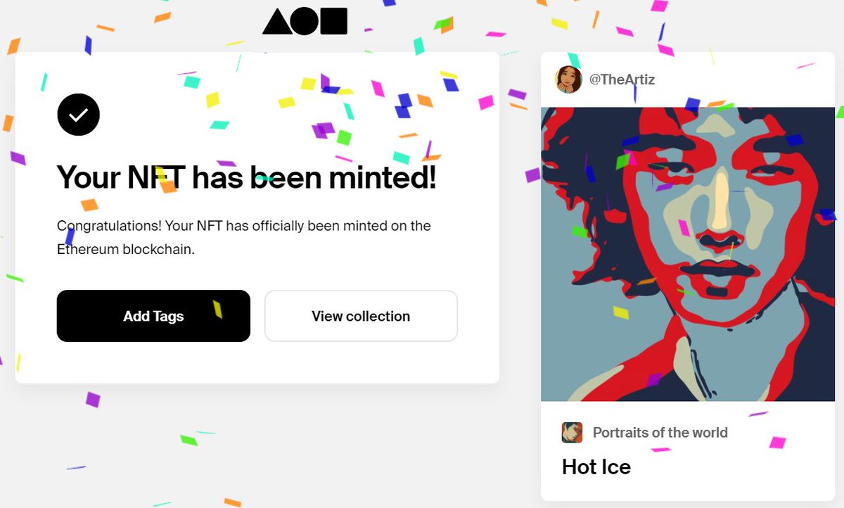 JuanchosArtiz's tweet photo. Hot Ice! @withFND  "It was cold as ice, but in the right hands it melted". 

Minted: Second masculine side from the collection  "Portraits of the World - Korea". 
https://t.co/GSgVoYnZKY

💜Thanks for your retweets and support!!💜

#NFTCommunity #nftcollector #NFTartist #CleanNFT https://t.co/TN2fNFZCrf