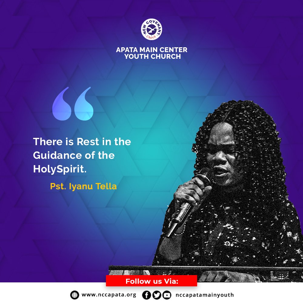 NCCAMCY's tweet photo. Excerpts from Today's Service..
It is very important to follow the leading of the Spirit #Bible #CatholicTwitter #charity https://t.co/5fU1K1i550
