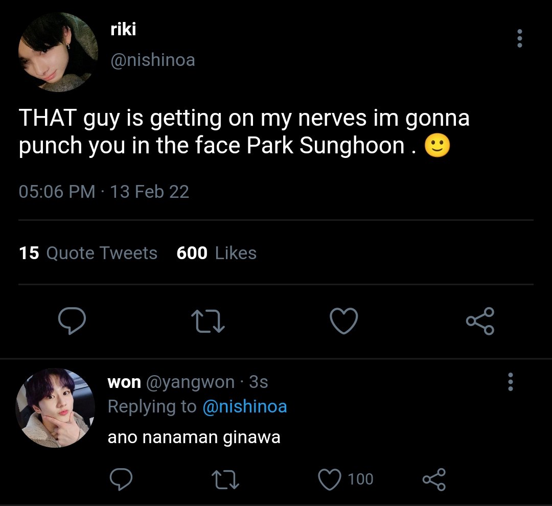 wpdlgns's tweet photo. wrong account — a hoonki mini au.

just a typical story of enemies to lovers, but one of them is only faking it to get the attention of the other. https://t.co/qe6A0qJxK3