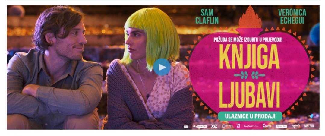 Tayi_Sol's tweet photo. Good morning ☀️ , @samclaflin !
Yesterday I watched your movie 🎬 "Book of Love" in Croatian 🇭🇷 cinema 📽 Cinestar and I laughed a lot. 🤣 This rom-com really relaxed me. ☺ Your "Henry" was hilarious! 😅👏
Greetings from the capital, Zagreb 🙋🏻‍♀️👋 https://t.co/eOfzzhHPDT