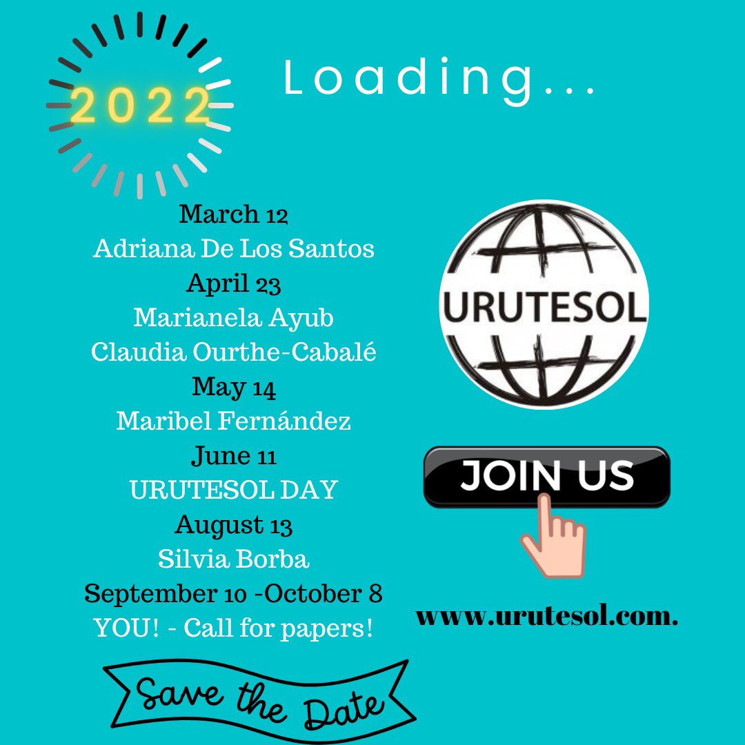 🗓 SAVE THE DATE! We are getting ready for another wonderful year! 🗓    #urutesolers