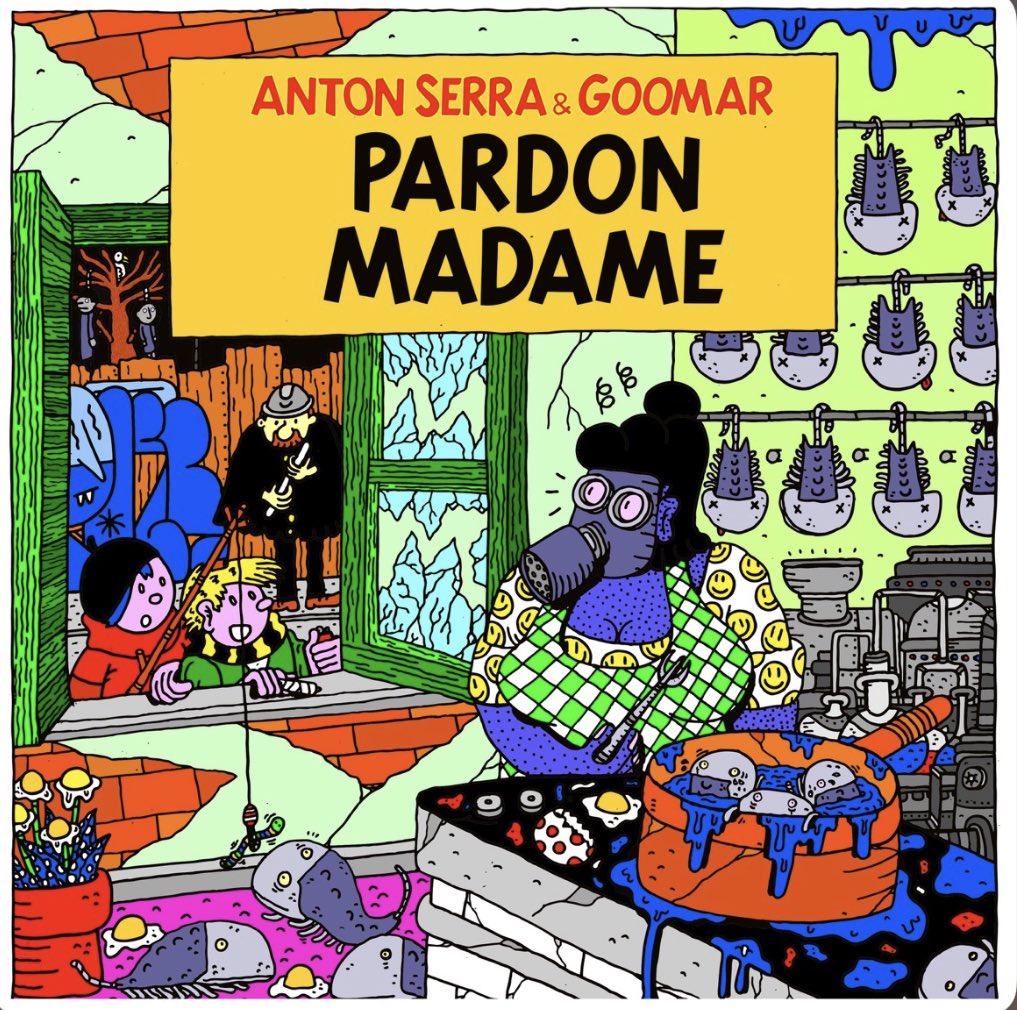 L’album « Pardon Madame » d’Anton Serra x Goomar est dispo !!! 

10 morceaux pour 32min de plaisir 😍😍😍🔥🔥🔥 Ça va tourner toute la journée 😋