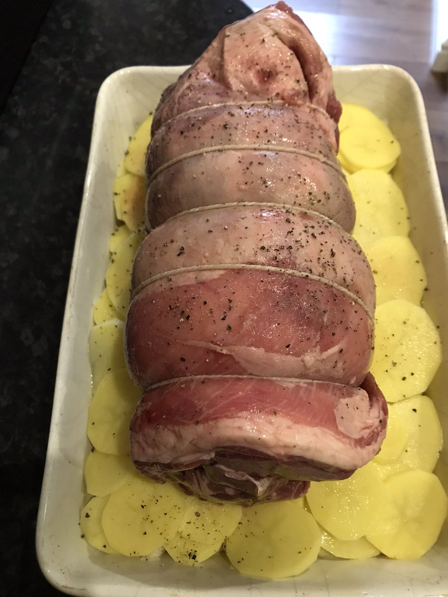 Morning! #Lamb #Boulangere #WetSunday