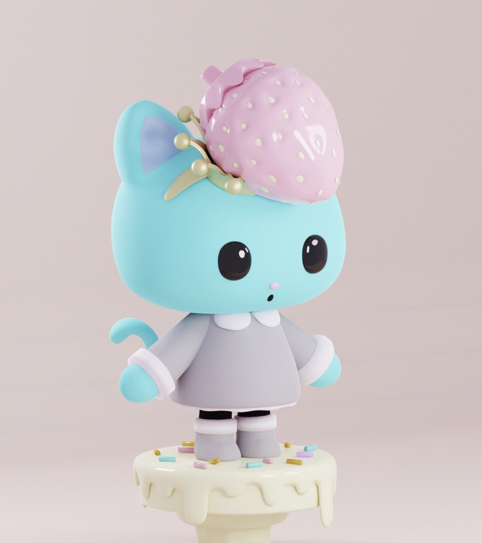 cajicajig's tweet photo. The blue 🐱 is also the cutest, right?
✨✨💕💕✨✨💕💕
2/14 on sale！

#3D #cajicaji #nft #opensea #valentine https://t.co/mLxMpQwest