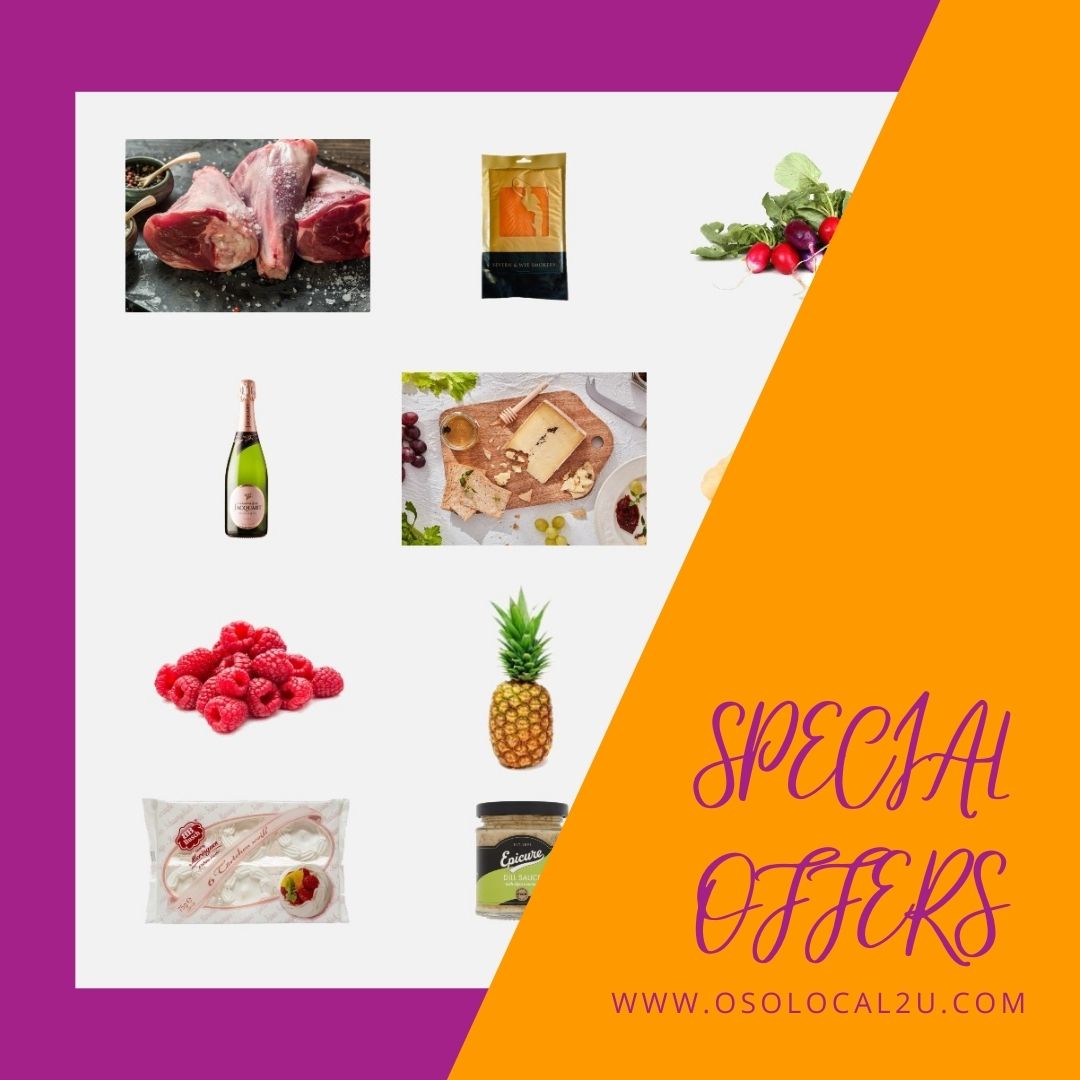 We're back with a brand new basket of offers and this week it's extra fruity with pineapple, raspberries and crisp meringue nests. That's pudding sorted!