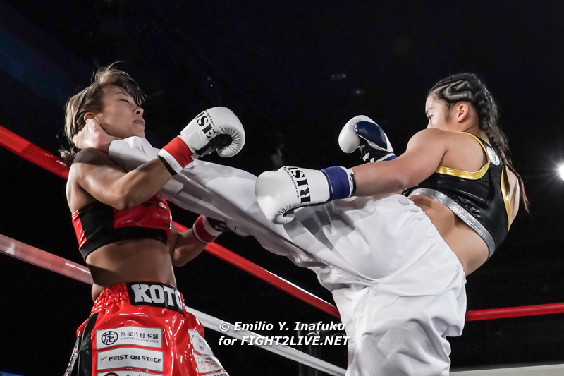 fight2live_net's tweet photo. #RISE_GP6
46kg, 3R, 3min:
Koto Hiraoka venceu Suzuka Tabuchi por decisão dos jurados (30-29 x3)
アトム級
◯平岡 琴(TRY HARD GYM)@kotohiraoka
×田渕涼香(拳聖塾)@suzukawin622
判定 3−0 (30-29 x3)
@RISE_2003 https://t.co/bBN8idJJ7q