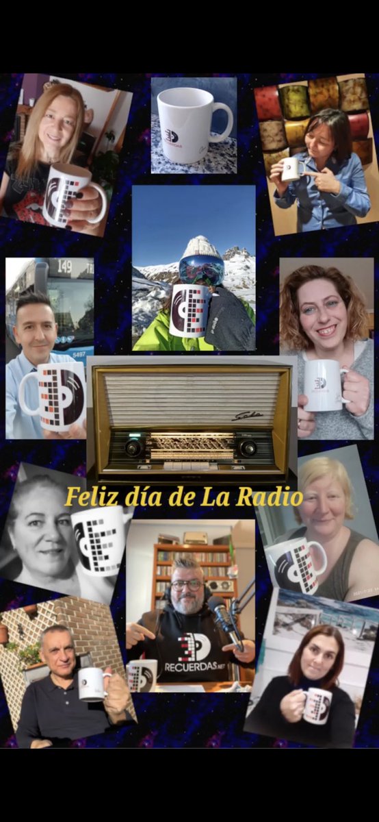 VictorAlmansaFM's tweet photo. Gracias de corazón a los que salen en la foto y a los que están al otro lado. Sin vosotros la radio no sería posible. Gracias por subir todos los días a nuestra máquina del tiempo llamada @Recuerdas_net y poner vuestro granito de arena. Gracias #FelizDiadelaRadio https://t.co/NUFPPE9EOm