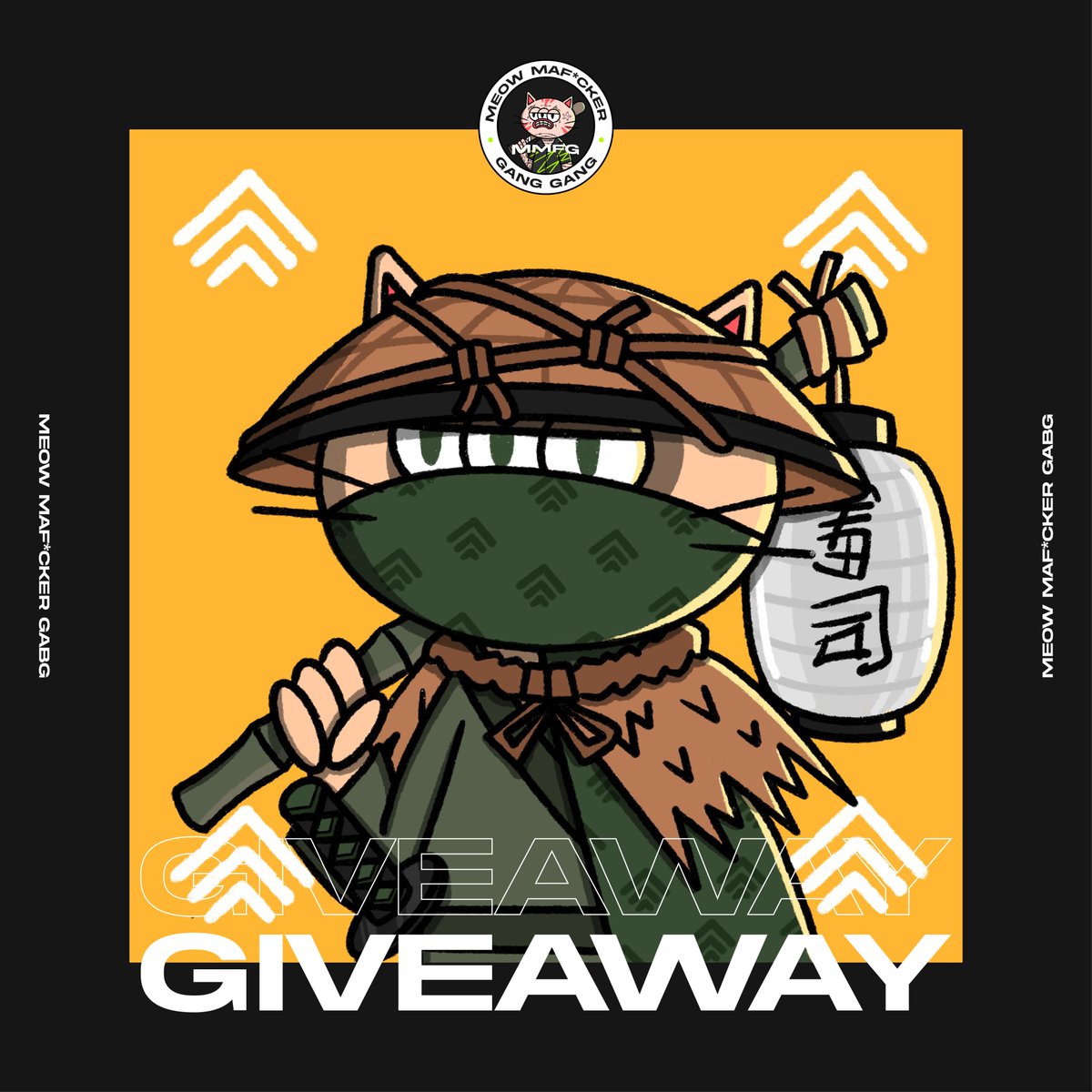 MeowMafucker's tweet photo. 🚨Meow Maf*cker GIVEAWAY 🚨
.
1. Follow @MeowMafucker 
2. Like&amp;RT
3. Tag Friend
4. Join discord https://t.co/I0eV2XlHen
.
#NEAR #NEARnft #NEARProtocol #NEARcollector #paras #parasid #parasnft #GiveawayNFT https://t.co/iJr5wxTHo2