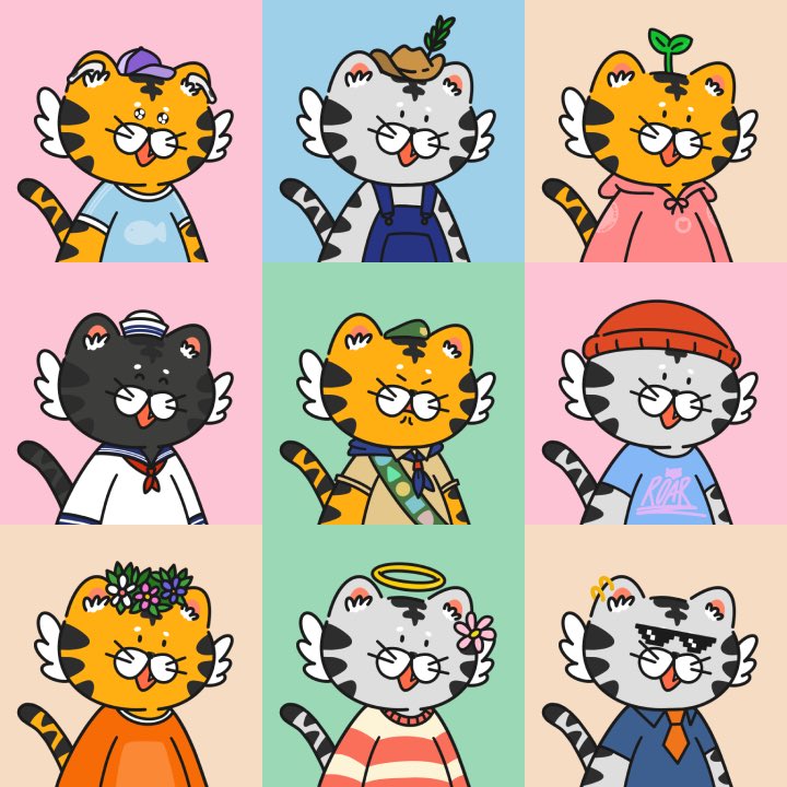 GoodTigerz's tweet photo. 📣Hey Ho! First 10 tigerz are now available on #objktcom 🎉

🐯1/1
💰5 XTZ
🔗 https://t.co/uX7ESIoHbW

✌️Join the Good Tigerz fam today! 
👏5% of funds goes to wildlife related charities💓

#NFT #NFTCommumity #NFTdrop #CleanNFT #tezosart #pfpNFT #WomeninNFT https://t.co/Ym3Y23uHVA