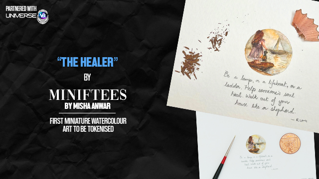 UniverseVR92's tweet photo. A beautiful creation by Misha Anwar -
Capturing mighty things in tiny art.

"THE HEALER" - Grab this here:
https://t.co/I9mZ2rrzeQ…

First #miniatureart to be tokenised online!

#Miniftees #Opensea #Ethereum #NFT #NFTCommunity #NFTArtist @Opensea #OpenseaNFT https://t.co/xnTnyLYNSv