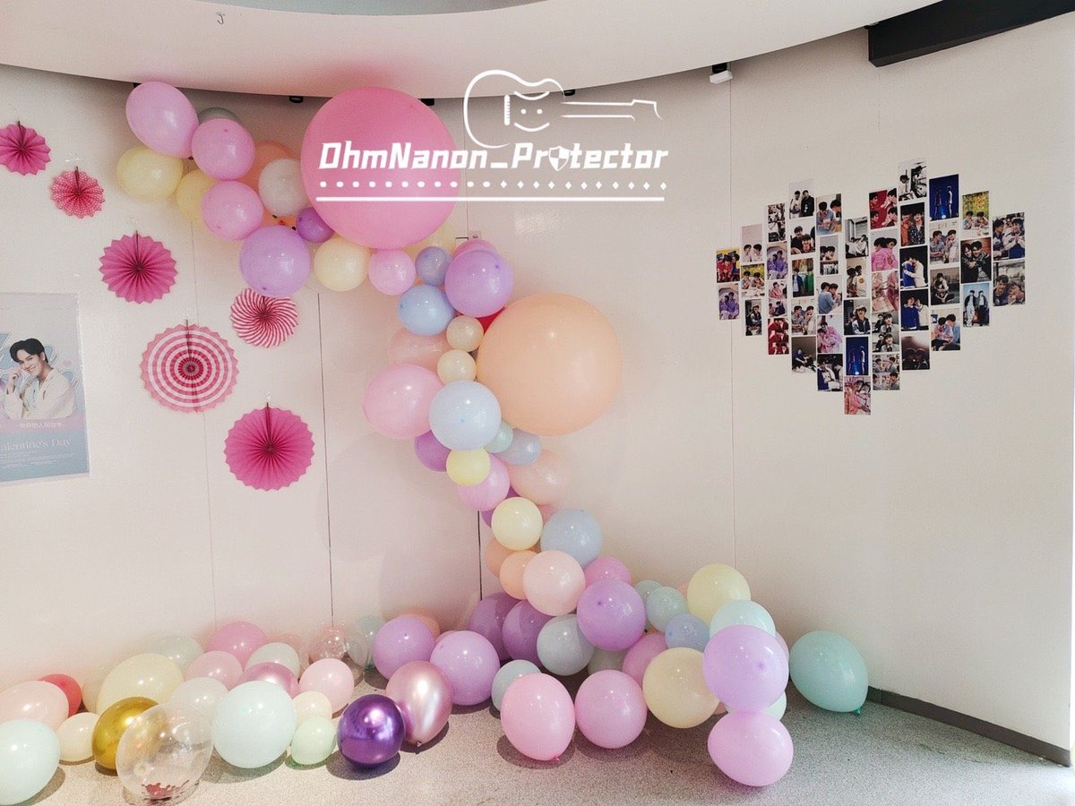 ON_Protector's tweet photo. Happy Valentine❤️💚 please come and visit this incredible theme coffee house for @ohmpawatt @mynameisnanon https://t.co/k49ypGAGg0