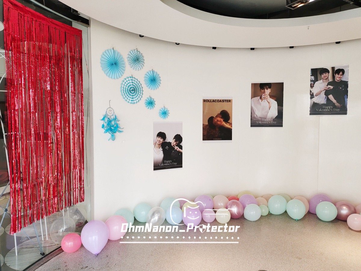 ON_Protector's tweet photo. Happy Valentine❤️💚 please come and visit this incredible theme coffee house for @ohmpawatt @mynameisnanon https://t.co/k49ypGAGg0