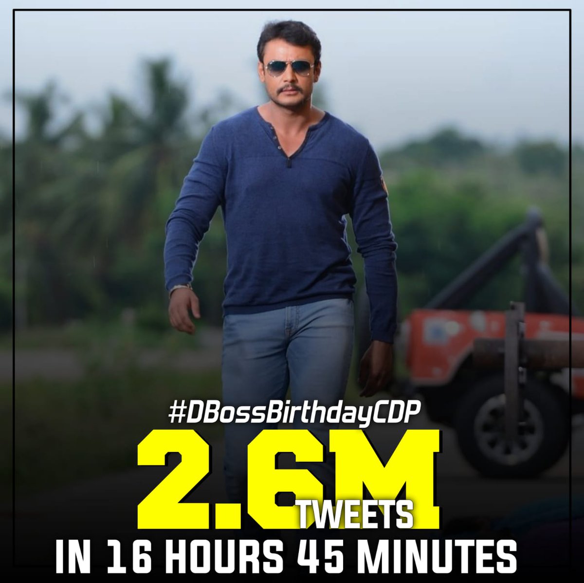 RaghuDacchu's tweet photo. Don't Be Slow Cults,,, Nam Target 4M !!🥁

#DBossBirthdayCDP

#DBoss #Kranti @dasadarshan https://t.co/D4czMp9vFG