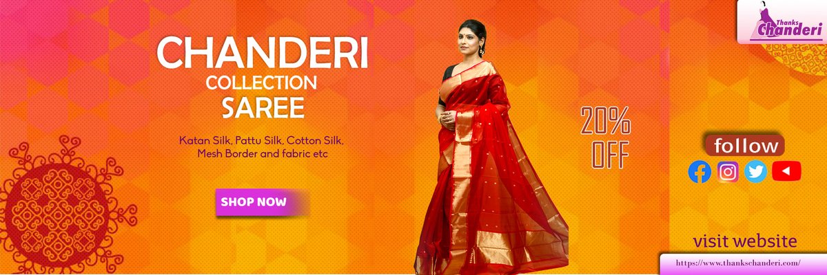 ThanksChanderi's tweet image. visit website&amp;gt;thankschanderi.com