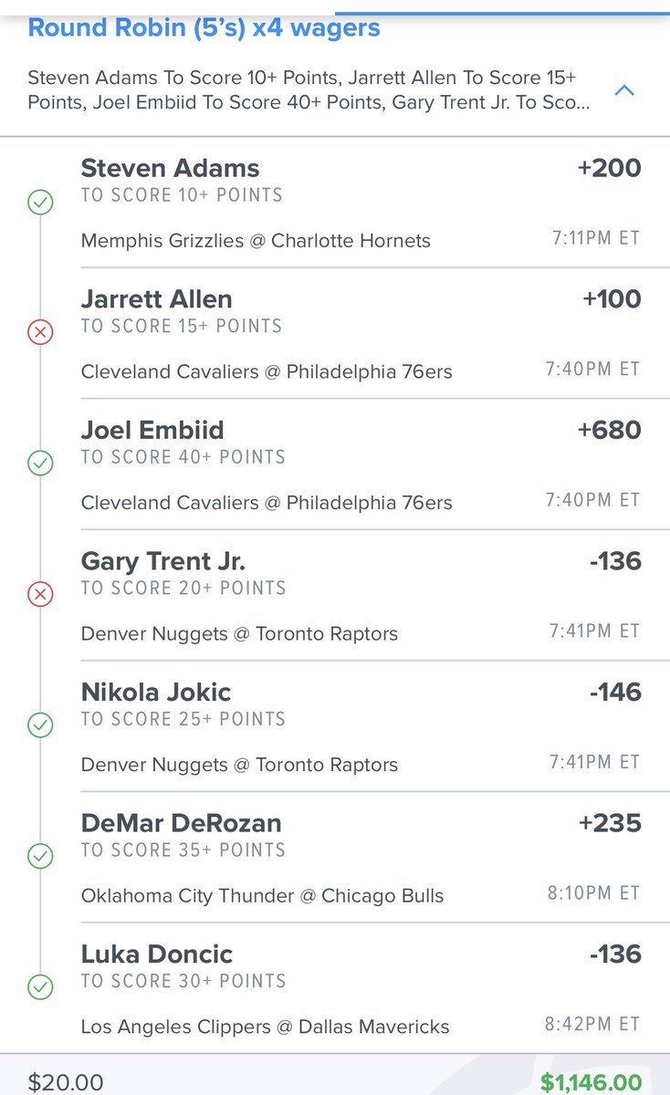 2Legit2QuitBets's tweet photo. Yeeesh. Had a day. #GamblingTwitter https://t.co/W1A3Ypubza
