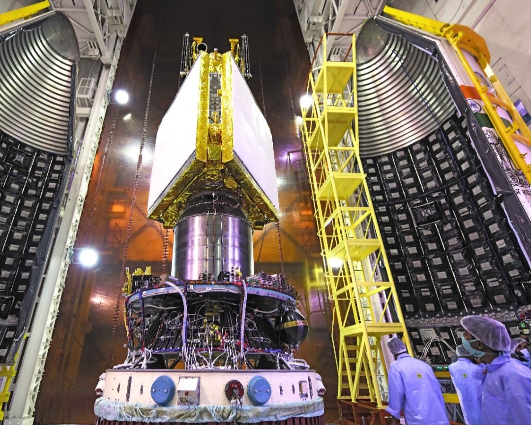 SpaceRocket13's tweet photo. PSLV will launch the Indian RISAT 1A radar Earth observation satellite (EOS-04) &amp; rideshare payloads INSPIREsat-1 , INS-2TD. from the Satish Dhawan Space Center in Sriharikota, India. 
Launch time 
 EDT   : 7:29 p.m ,(Feb 13, 2022 )
 IST  : 5:59 a.m,(Feb 14 ,2022) https://t.co/XmCVHZMLkT