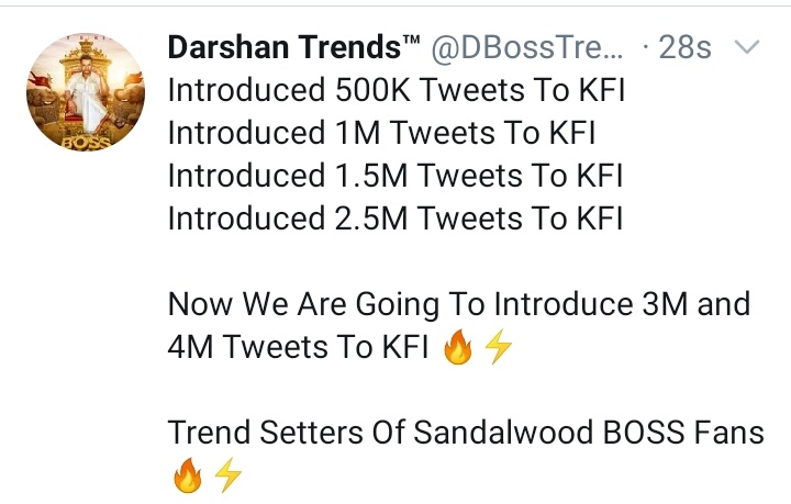 MirjeMallu's tweet photo. We are boss fans, nothing is impossible for us,,, let's crate new records, bcz already we breaked all old record

#DBossBirthdayCDP 
#dasadarshan 
#dbossbelgavioffical 
#Kranti 
#darshantrends https://t.co/NKaGBFc2PR