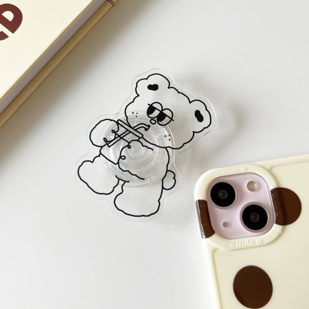 casetlelize's tweet photo. for iPhone 11 - 13 promax 🖇˚ 
     ꒰ 🥯 price 150 baht 

𓂂 🧋 เคสยางนิ่มคลุมรอบเครื่อง ผิวมันเงา แถมขาตั้งลายหมีใส ( มีกาวสองหน้าในตัว )

⭐ #เคสไอโฟน13 #เคสไอโฟน https://t.co/53V0YzUAtm