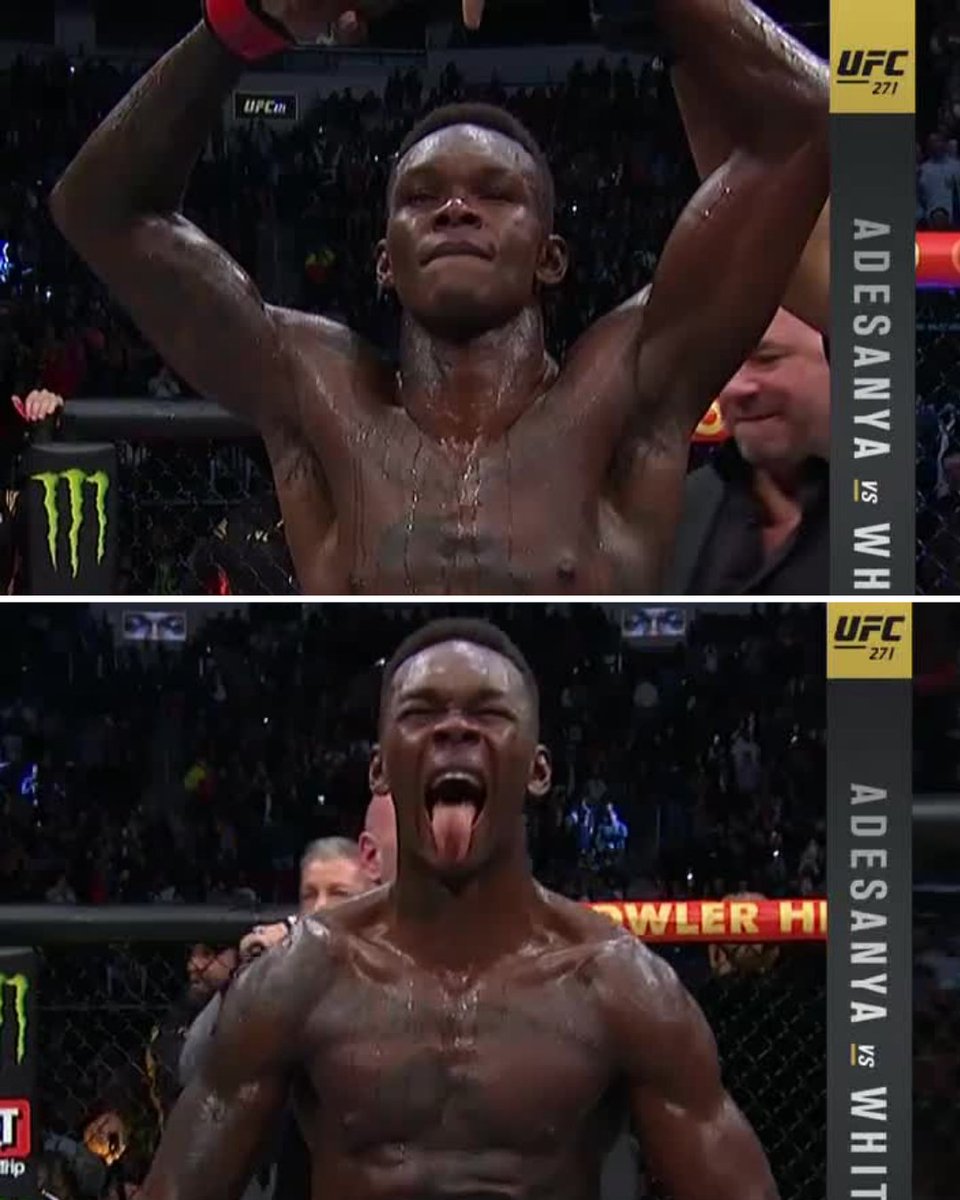 SportsCenter's tweet photo. CHAMP‼️ @stylebender 

#UFC271 https://t.co/gsMcl8hWmn