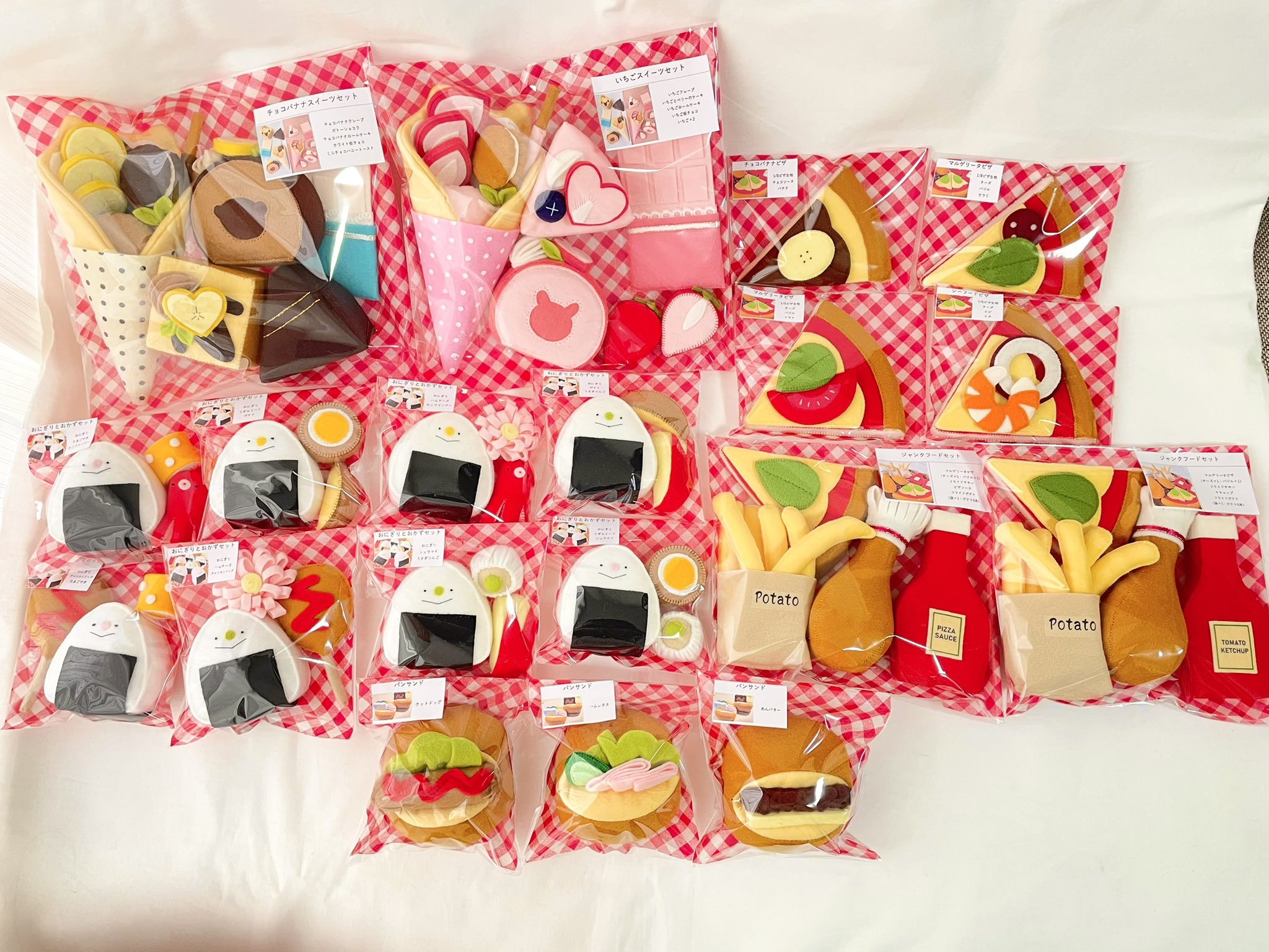 18 フェルトままごと　夏祭り屋台　オーダーページ 18 フェルトままごと 夏祭り屋台 オーダーページ