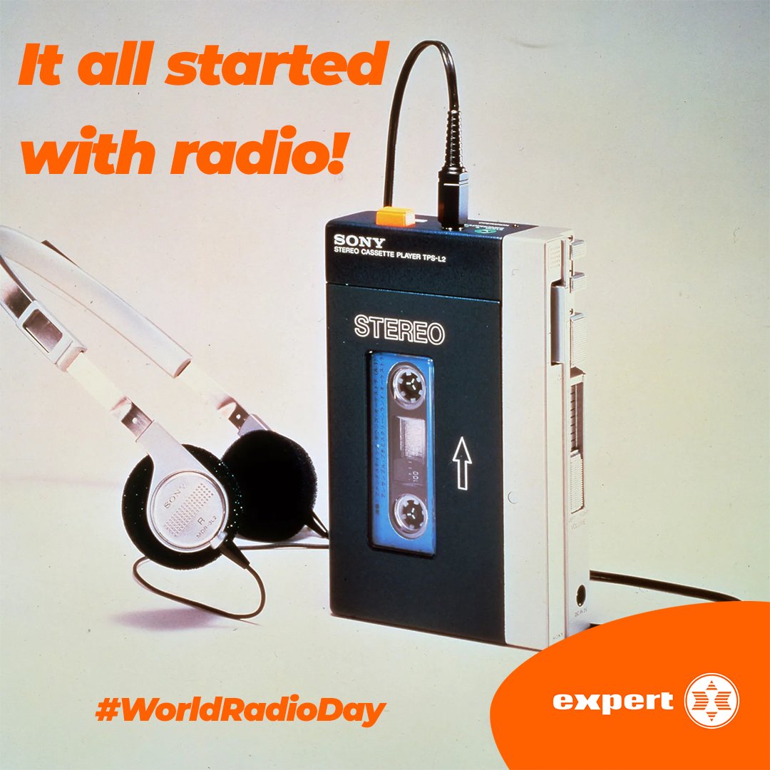 MHCworld1's tweet photo. Remember your first Walkman? Share a precious memory with
us. What about your favourite podcast? Tag them in the
comments. It all started with radio.
Happy World Radio Day.
#ExpertMHCWorld #WorldRadioDay https://t.co/JAETJHv7Iq