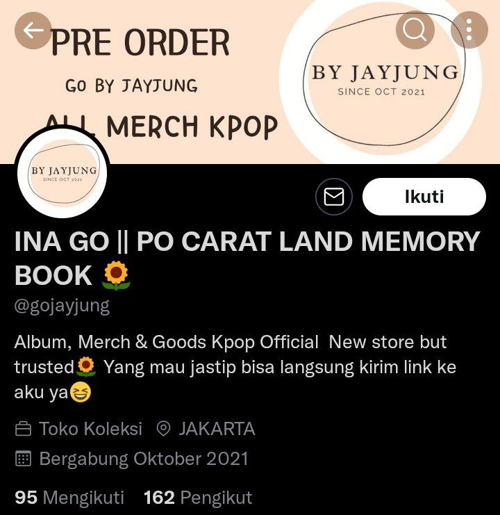 jefferyjjae's tweet photo. ❗HELP RT❗

THREAD PENIPUAN OLEH AMELIA OKTAVIANDINI AS OWNER GO BY JAYJUNG.

sorry kalo berantakan karna ini first time :) https://t.co/VSKWmhKQ5V