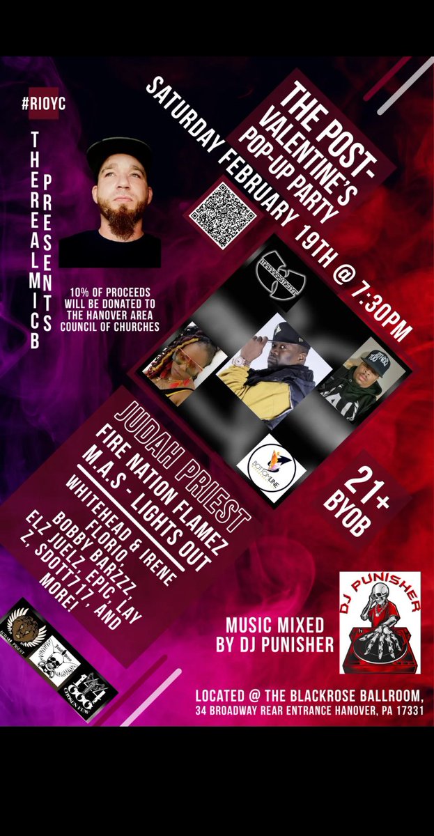 TheRealMicB3's tweet photo. This Saturday February 19th!

#RIOYC https://t.co/INlU2kGt63
