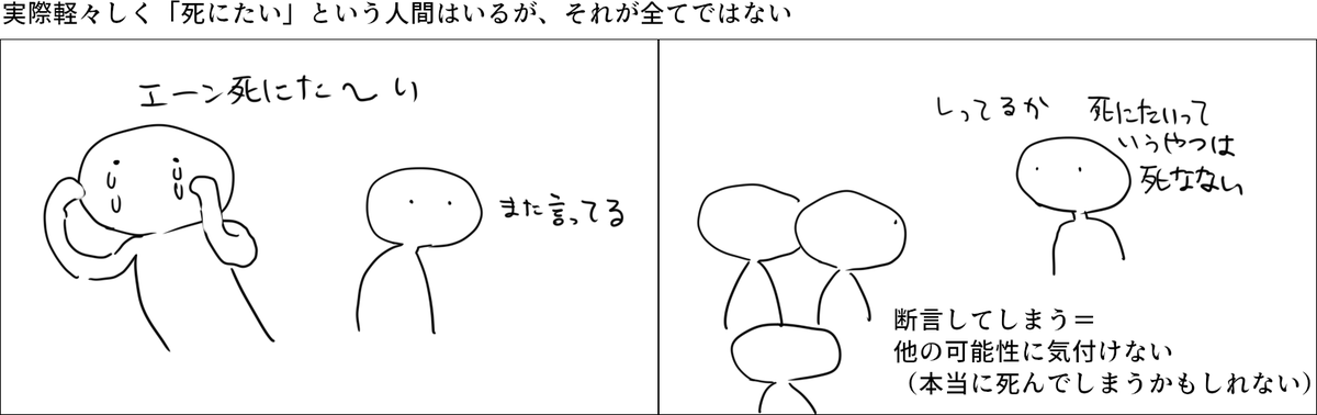 言いたいことがまとまらんし論理的に説明できる気がしないんだけど、こんなかんじのことが言いたい 