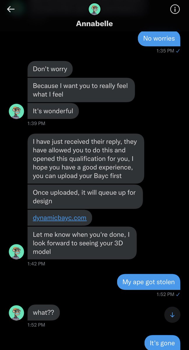 RFDZI's tweet photo. This is how your ape can get stolen even if you're using a hardware wallet @BoredApeYC https://t.co/Xf6G5yA73G