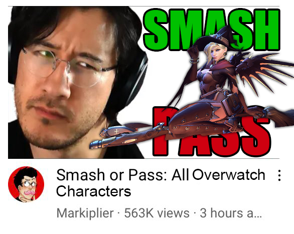 WarnTV's tweet image. Markiplier could save Overwatch with this video alone