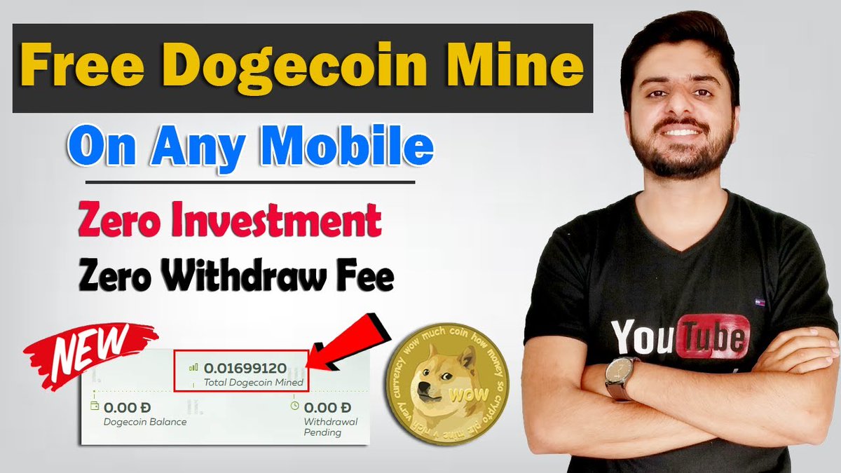 technicalidea78's tweet photo. Dogecoin Mining Website Live Withdraw | Dogecoin Mining From Mobile 100% Legal Website.
Video Link:https://t.co/5uRNV6PFVn
Website link:https://t.co/uIRolPLuE0 https://t.co/qZ27DeBLUC