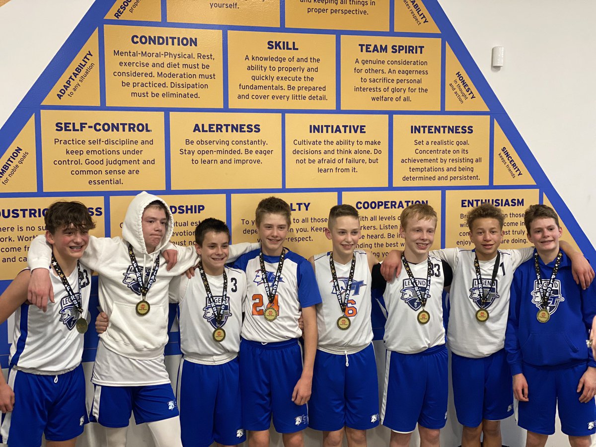 CashWilliams_'s tweet photo. Went 3-0 including two very competitive 8th grade teams. Championship game came from down 12 to win it 33-31 against one tough Durango team. Great win Titans! #ihoops #legendtitans #titansbasketball #1stplace https://t.co/aUpoz1T2lY