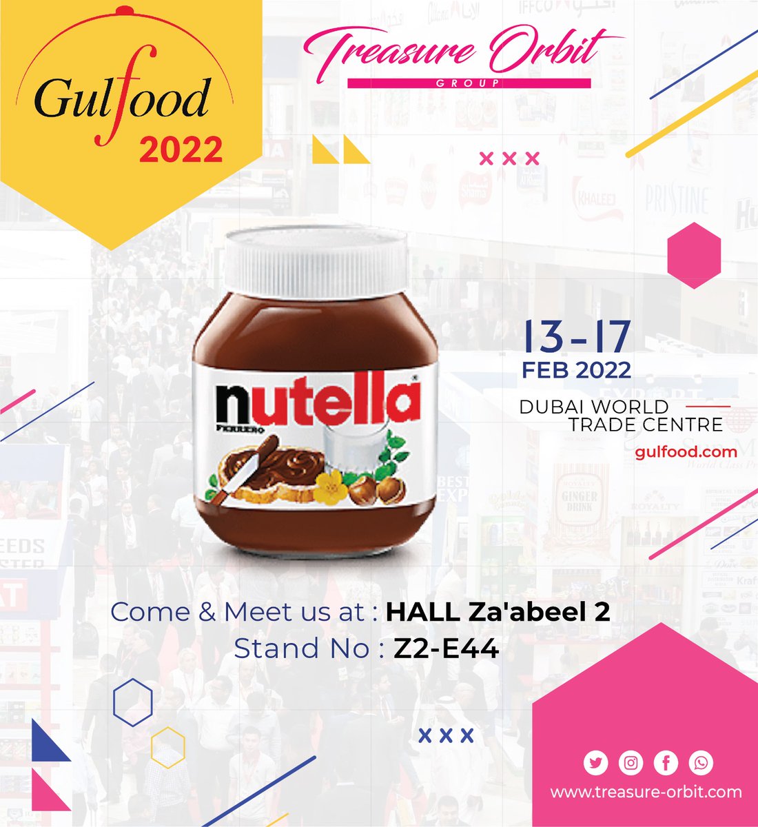Gulfood has started! 
Come and meet us at Stand No: Z2-E44 at the hall Za'abeel 2.

#gulfood2022 #exhibition #foodexhibition #foodanddrink   #energydrink #fmcg #confectionery #personalcare #moonwater
#gulfoodexhibitors