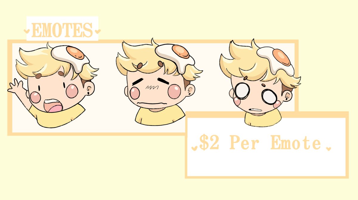 eggorie's tweet photo. 🌸Updated commission sheets🌸
-prices are negotiable
-can do multiple characters/scenes 
-styles are very flexible
Please DM me if you're interested! 
#commissions #commissionsopen #artist #artistforhire #cheapcommissions #emotecommisions https://t.co/5rmBBaxEbj