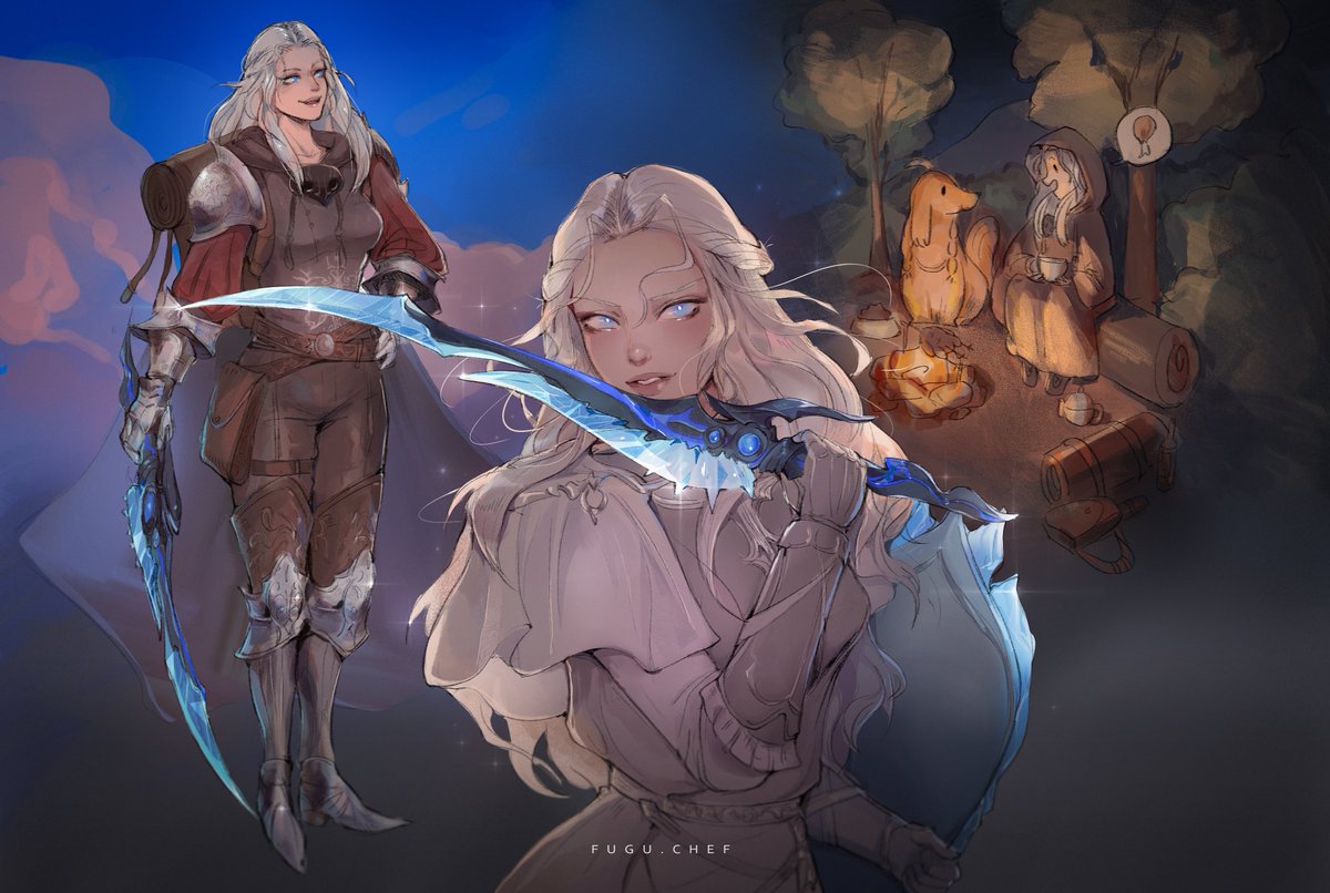 fugu_chef's tweet photo. The previous Azem
#FFXIV #EndwalkerSpoilers https://t.co/Pj9pU6DXAW