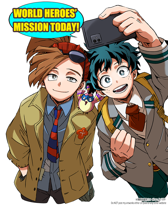 haru_ko1209's tweet photo. WORLD HEROES' MISSION TODAY!! https://t.co/PSXIo6BWbA
