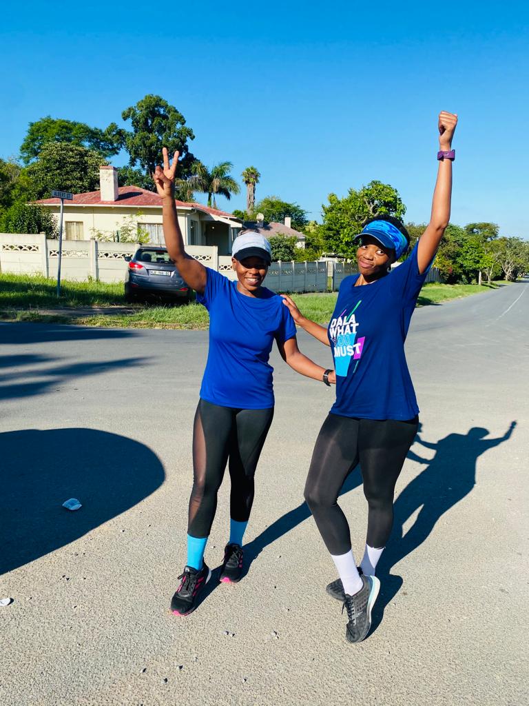namzitB7's tweet photo. The streets are calling πββοΈπββοΈ My first attempt to run 20 km's hay!! bezikhala π€£π€£umgowoooo!!! Thank God i made it to the finish line π€£A big thank you to my teammates for the support
#FetchYourBody2022 #IChoose2BActive #runningforpurpose #RunningwithTumiSole #RunningwithLulubel https://t.co/peNjqeptFm