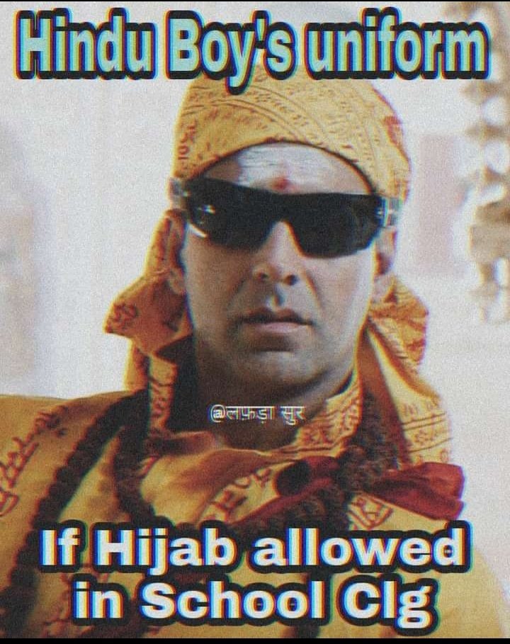 Rishumishra09's tweet image. #Hijabban #Schoolcode