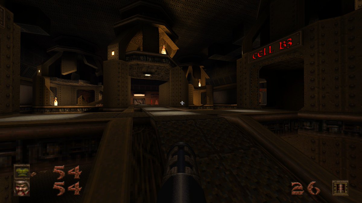 DarkJaimas's tweet photo. #DimensionOfTheMachine seems to lean very heavily on suggesting that the Enforcer and Grunt enemies were connected with the Strogg somehow. Possibly a nice little nod towards #Quake2. https://t.co/XslVCdCKSr