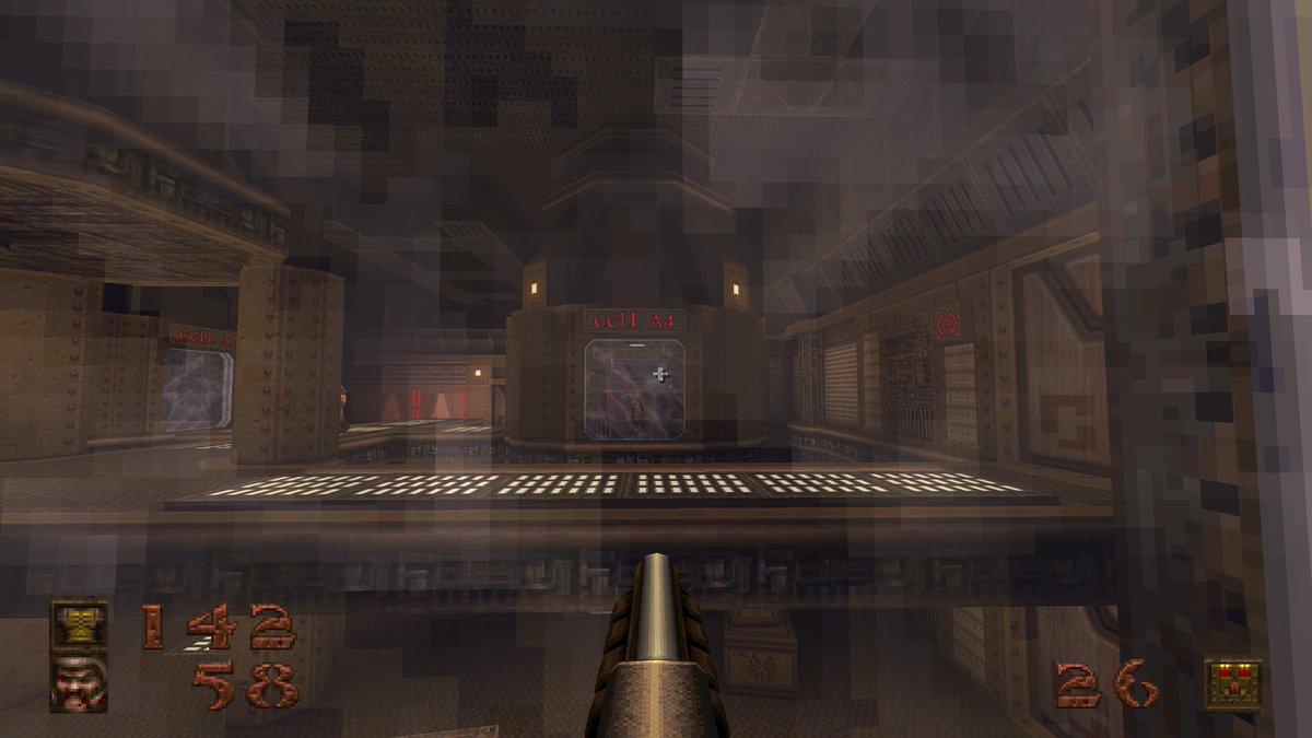 DarkJaimas's tweet photo. #DimensionOfTheMachine seems to lean very heavily on suggesting that the Enforcer and Grunt enemies were connected with the Strogg somehow. Possibly a nice little nod towards #Quake2. https://t.co/XslVCdCKSr