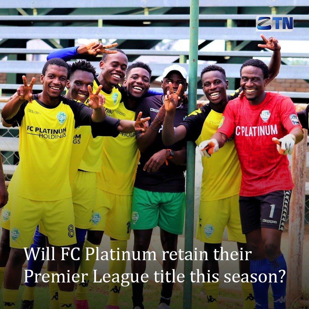ZTNPrime's tweet photo. .@FCPlatinum’s dominance of the local league is showing no signs of diminishing any time soon, but will they be able to retain their @CastleLagerPSL title again this season?
#GetThePicture #Zimbabwe #ZTNSport #football #Mapeza #Mhari #PurePlatinumPlay https://t.co/TWRDA2TJ04